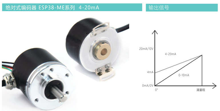 絕對式編碼器 ESP38-ME系列 4-20mA 